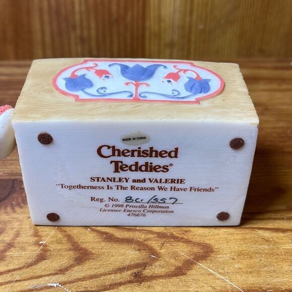 Cherished Teddies STANLEY and VALERIE Togetherness Is The Reason We Have Friends - Picture 6 of 6